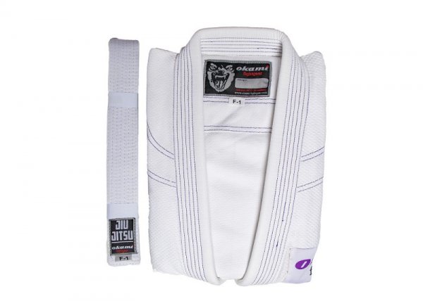 Sale Okami Ladies BJJ Gi Set Shield + Weißgurt